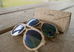 Fashion wooden sunglasses new design for wowen