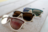 Unisex wooden sunglasses polarized lenses